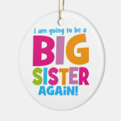 Big Sister weer Keramisch Ornament (Links)
