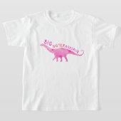 Big Sisterasaurus Dinosaur – Schattige & Fun Big S T-shirt (Laagn)