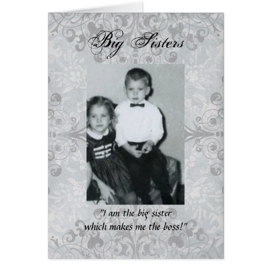 "Big Sisters and Little Brothers" (Voorkant)