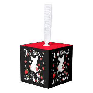Big Sisters Berry Best - Muis aardbeienwoordspelin Decoratie