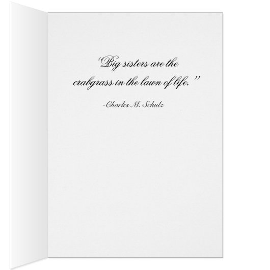 "Big Sisters" Crab Grass of Life! (Binnen (Rechts))