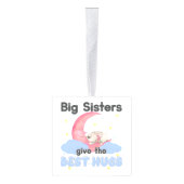 Big Sisters geven de beste handschoen - Moon Bunny Decoratie (Rechts)