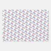 Big Sisters geven de beste handschoen - Moon Bunny Inpakpapier Vel (Voorkant 3)