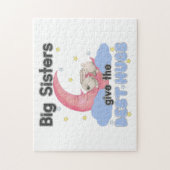 Big Sisters geven de beste handschoen - Moon Bunny Legpuzzel (Verticaal)