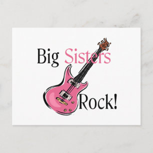 Big Sisters Rock Briefkaart