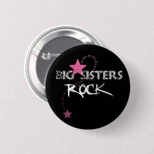 Big Sisters Rock Button (Voorkant /achterkant)