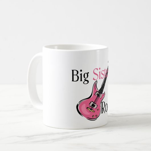 Big Sisters Rock Koffiemok (Voorkant links)