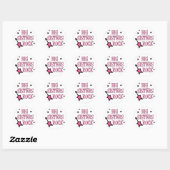Big Sisters Rock Ronde Sticker (Vel)