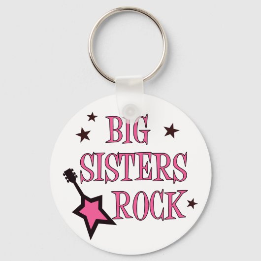 Big Sisters Rock Sleutelhanger (Voorkant)