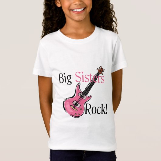 Big Sisters Rock T-shirt (Voorkant)