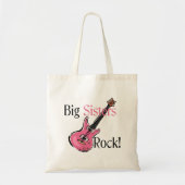 Big Sisters Rock Tote Bag (Voorkant)