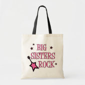 Big Sisters Rock Tote Bag (Voorkant)