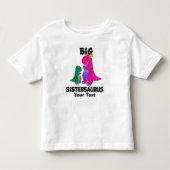 Big Sistersaurus Kinder Shirts (Voorkant)