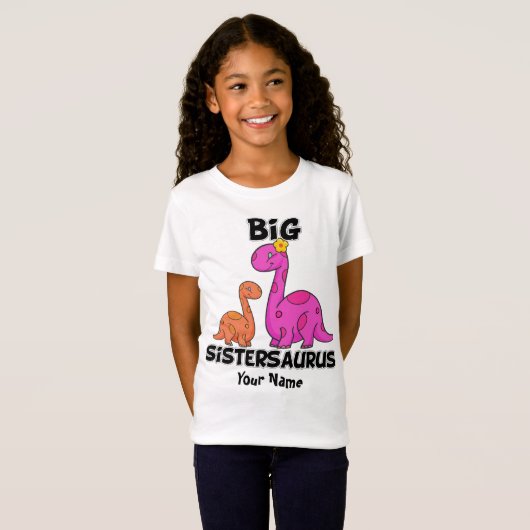 Big Sistersaurus T-shirt (Voorkant volledig)