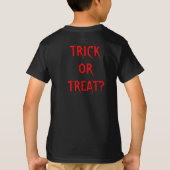 Big Skull Red'Trick or treat? T-shirt (Achterkant)