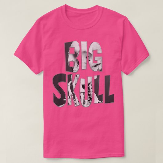 BIG SKULL T-SHIRT (Design voorkant)
