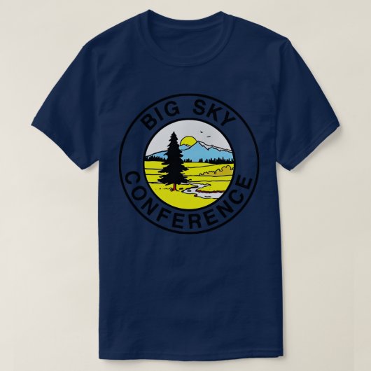 BIG SKY-CONFERENTIE T-SHIRT (Design voorkant)