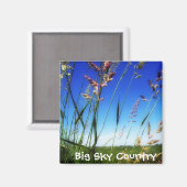 Big Sky Country Magneet (Voorkant / Achterkant)
