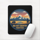 Big Sky Country Montana Muismat (Met muis)