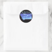 Big Sky Country Ronde Sticker (Tas)