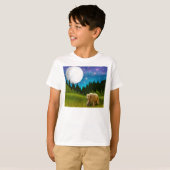 Big Sky Grizzly Kinder Sweatshirt (Voorkant volledig)