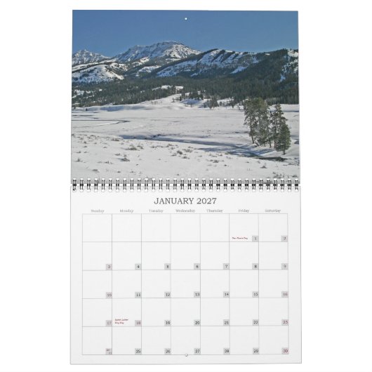 Big Sky Land 2011 Kalender (Jan 2027)