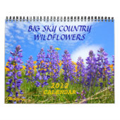 Big Sky Land Wildbloemen 2012 Agenda Kalender (Hoes)