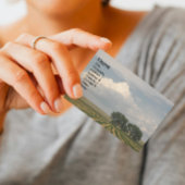 Big Sky landbouwgrond landschap Visitekaartje