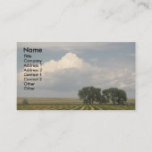 Big Sky landbouwgrond landschap Visitekaartje (Voorkant)