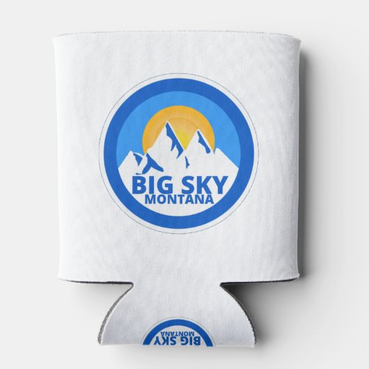 Big Sky, Montana Blikjeskoeler (Achterkant)