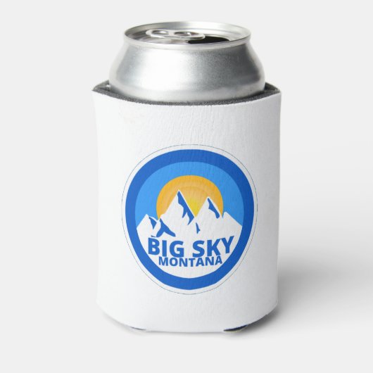 Big Sky, Montana Blikjeskoeler (Blikje Achterkant)