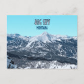 Big Sky Montana Briefkaart (Voorkant)