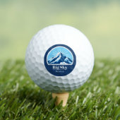 Big Sky Montana golfresort kinder Golfballen (Insitu Shirt)