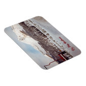  Big Sky Montana Ski Area Foto Magneet (Rechterzijde)