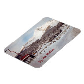  Big Sky Montana Ski Area Foto Magneet (Linkerzijde)