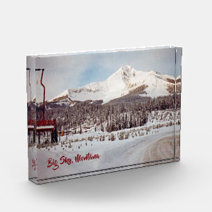 Big Sky Montana Ski Resort Fotoblokken