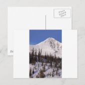 Big Sky Montana skiën en snowboardvakantie Briefkaart (Voorkant / Achterkant)