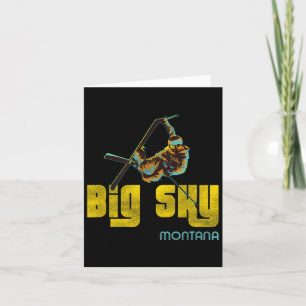 Big Sky Montana Skiën Kaart