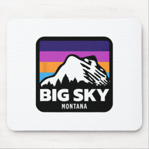 Big Sky Montana Skiën Snowboarden Familieskiën Muismat