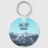 Big Sky Montana  Sleutelhanger (Voorkant)