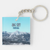 Big Sky Montana  Sleutelhanger (Achterkant)
