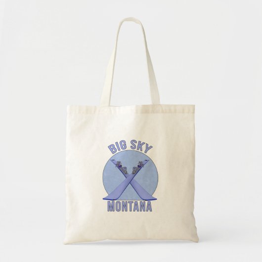 Big Sky, Montana Tote Bag (Voorkant)