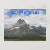 Big Sky Montana Travel Foto Briefkaart (Voorkant)