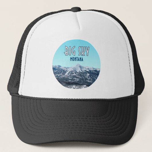 Big Sky Montana  Trucker Pet (Voorkant)