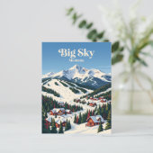 Big Sky Montana, VS Briefkaart (Staand voorkant)