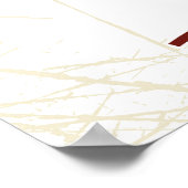 Big Sky, reisposter voor Montana skiing Poster (Hoek)