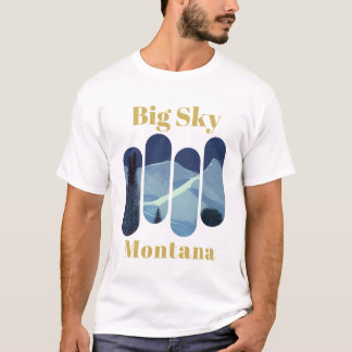 Big Sky ski - Montana T-shirt