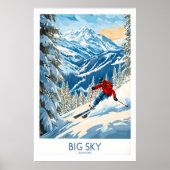 Big Sky Ski Poster 1 (Voorkant)