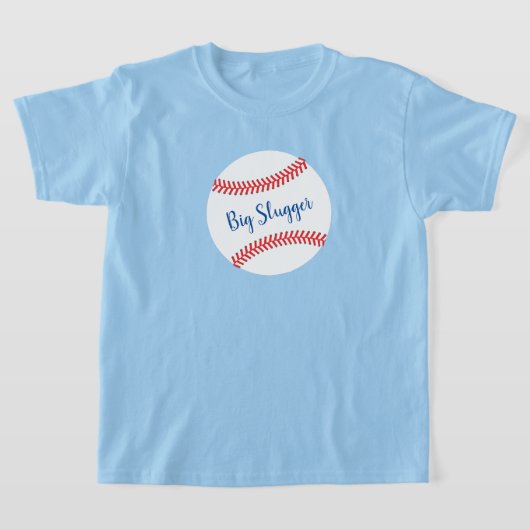 Big Slugger Baseball Big Brother T-shirt (Laagn)
