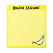 Big Smile Levendig Kleurrijk Notitieblok (Voorkant)